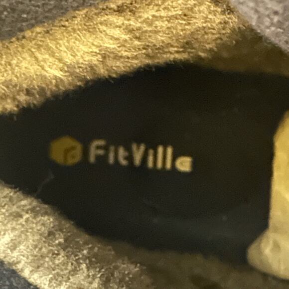 FitVille Blue Hiking Boots Unisex New With Tags! Sz 9 Wide Men's or 10 Women's - Picture 6 of 8